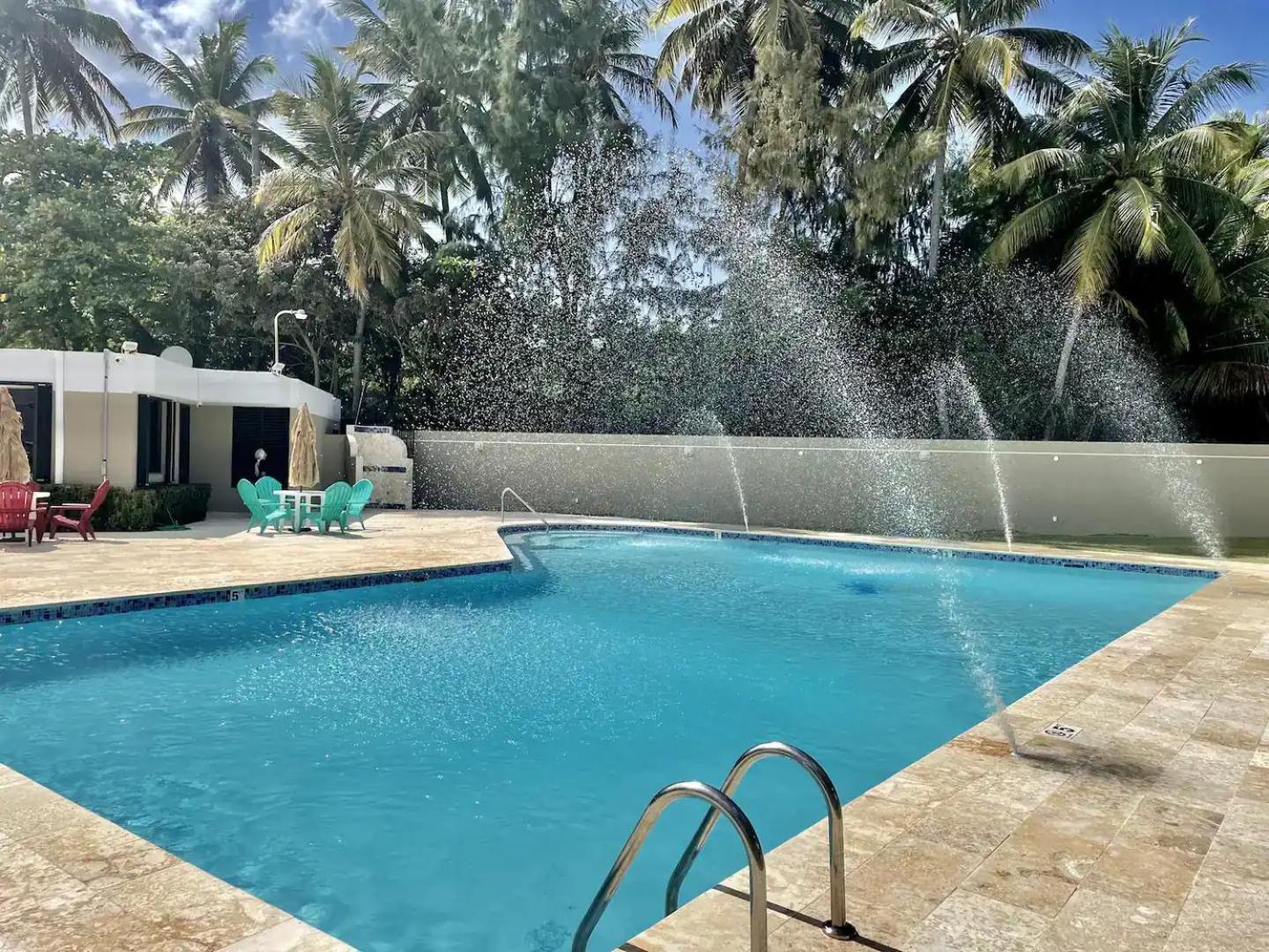 Blue Water Beach Villa Luquillo Bagian luar foto
